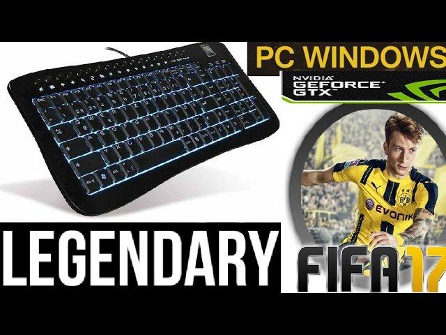 Fifa 17 with Keyboard on Legendary (60 fps)