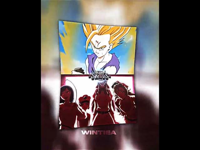 Gohan Vs. The Bambies | Vash Vs. The Big Three (anime) | (bad quality)