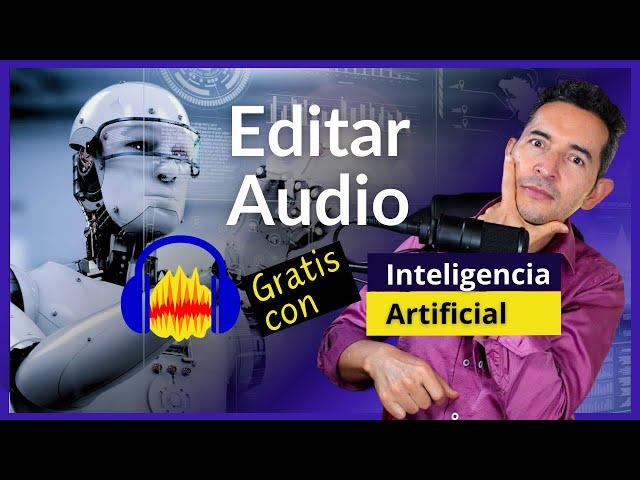  EDIT AUDIO with Artificial Intelligence for FREE in Audacity