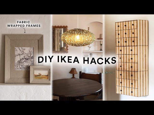 DIY IKEA HACKS You Actually WANT TO MAKE!  Budget Friendly Home Decor 