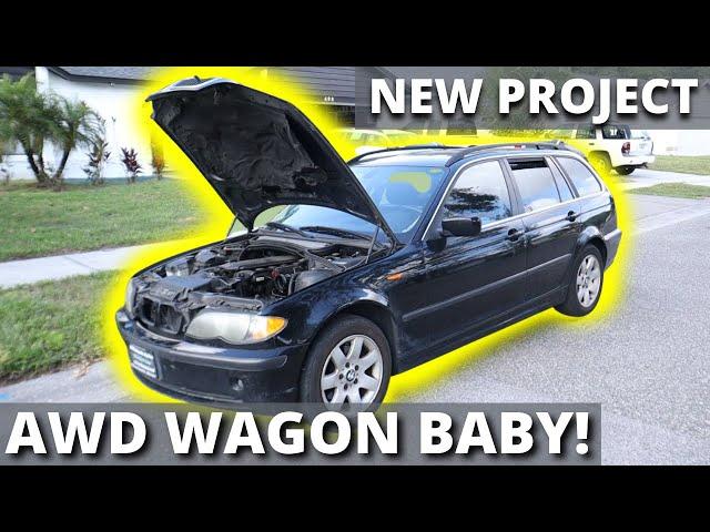 I Bought A BROKEN BMW E46 Wagon! Does it drive?