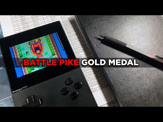 Battle Pike Gold Medal! Pokemon Emerald Battle Frontier