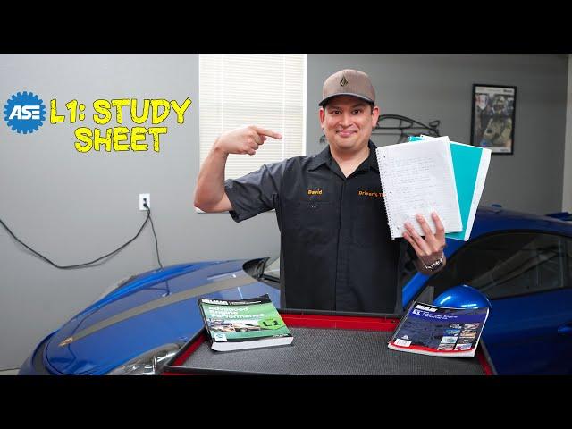 ASE L1 Advanced Engine Performance Study Sheet - Test Prep Supplemental