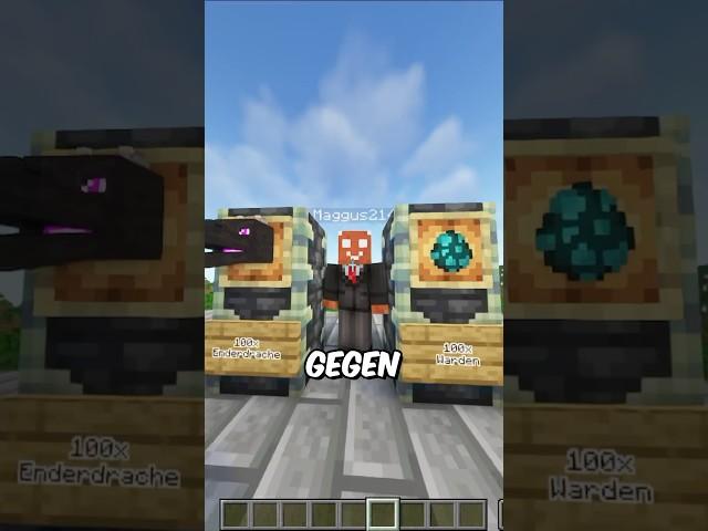 100x SCHNELLERE GEGNER?! Entweder/oder Challenge… #minecraft #toobad #diesereinefreund