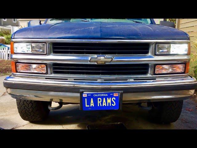 Headlight Replacement Chevrolet Truck 88-98