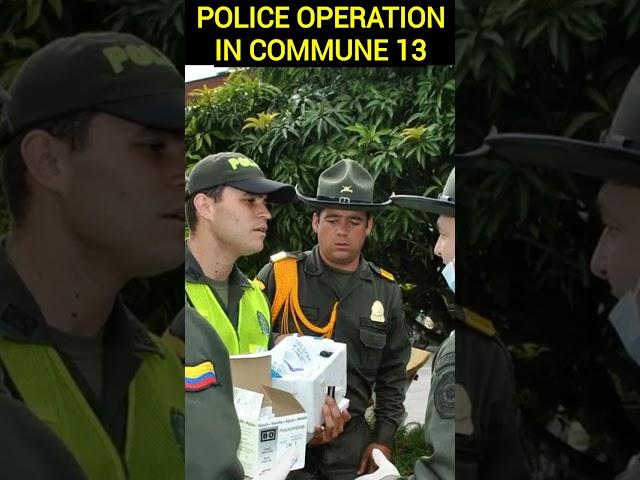 ‍️ Major Police Operation in Medellin’s Commune 13: Firearms Seized and Motorcycles Immobilized