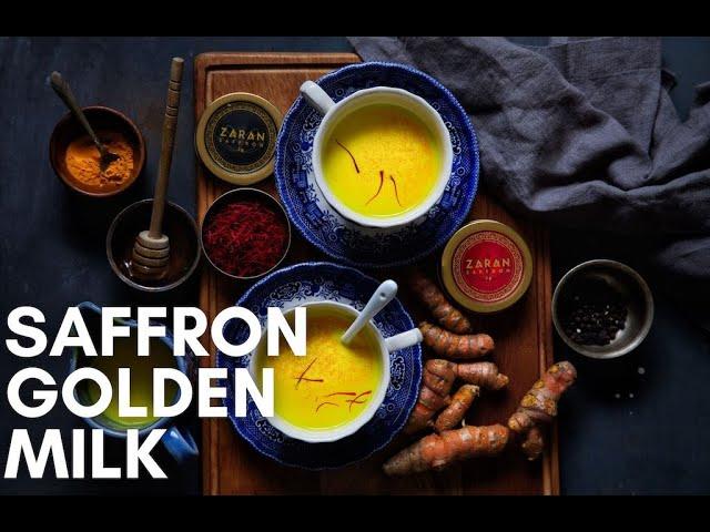 How to Make Saffron Golden Milk