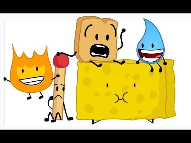 These were BFDI's first five characters. Why?