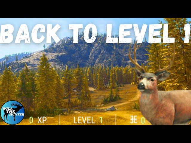 It's Time To Restart! Back To Level 1 in TheHunter Call Of The Wild