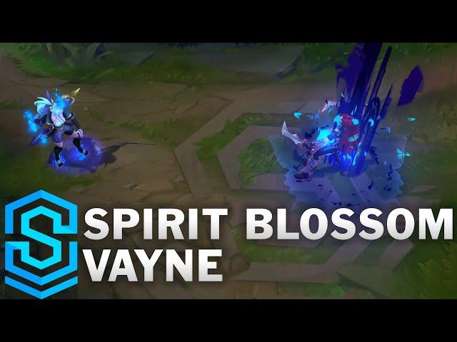 Spirit Blossom Vayne Skin Spotlight - League of Legends