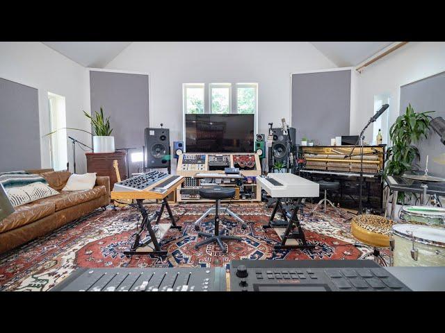 EPIC HOME STUDIO Setup in BACKYARD 2021 | Marc Scibilia (studio tour)