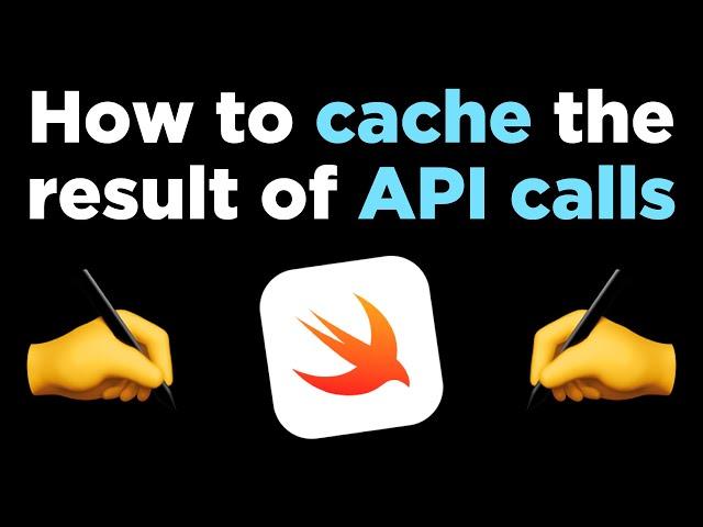 How to cache the result of API calls (using NSCache)  (FREE iOS tutorial)