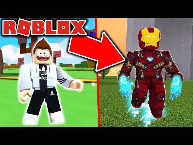 VERWANDLUNG ZU IRON MAN IN ROBLOX