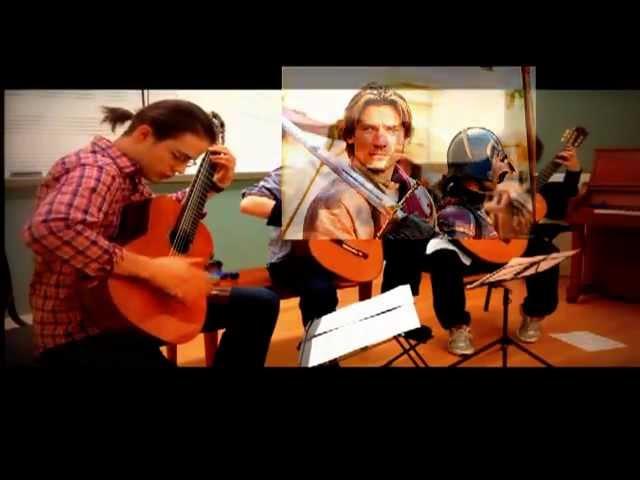 Game of Thrones Theme! Three Classical Guitars! - Mobius Trio