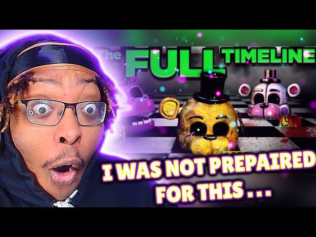 I THOUGHT IT WAS JUST A GOOFY GAME...I WAS SO WRONG! (Game Theory's FNAF Ultimate Timeline REACTION)