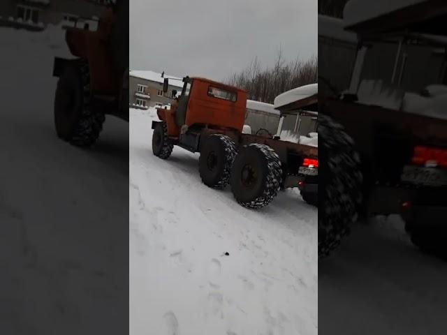 обзор переделанных тормозов урал.