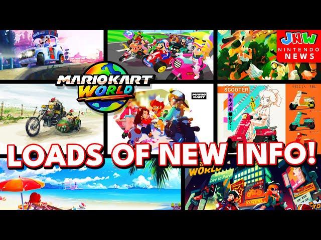 TONS of NEW Mario Kart World Info REVEALED in Developer Interview!