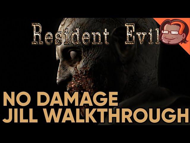 Resident Evil Remaster Jill Walkthrough [No Damage]