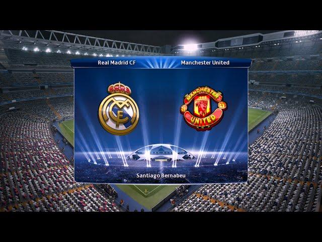 PES 2013 | Real Madrid vs Manchester United | UEFA Champions League - Full Match & Gameplay