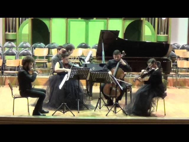 Solartis Quartet & Iulian Ochescu - R.Schumann Piano Quintet op.44 - Movement IV