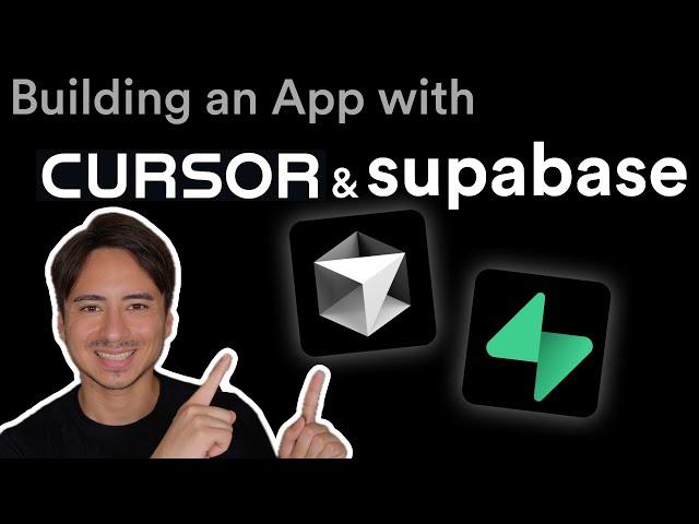 Using Cursor to have AI build out a social network app powered by Next.js and Supabase