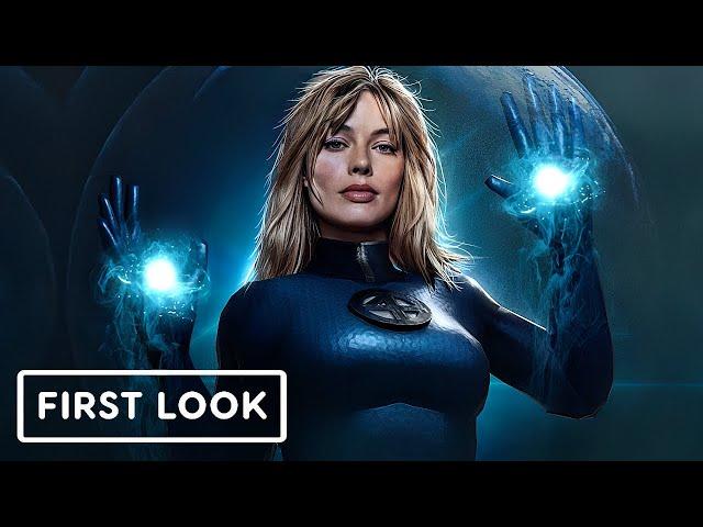 FANTASTIC FOUR - Margot Robbie First Look (2025) Sue Storm AI Concept