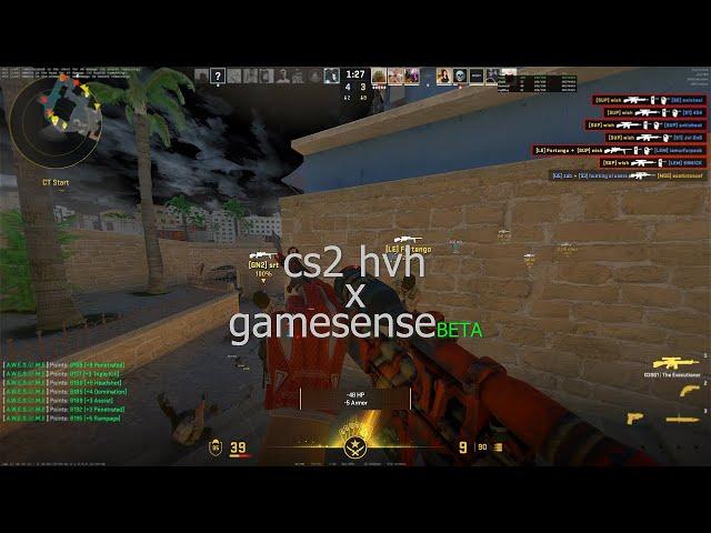 cs2 hvh ft skeet.cc beta #1 / gamesense.pub