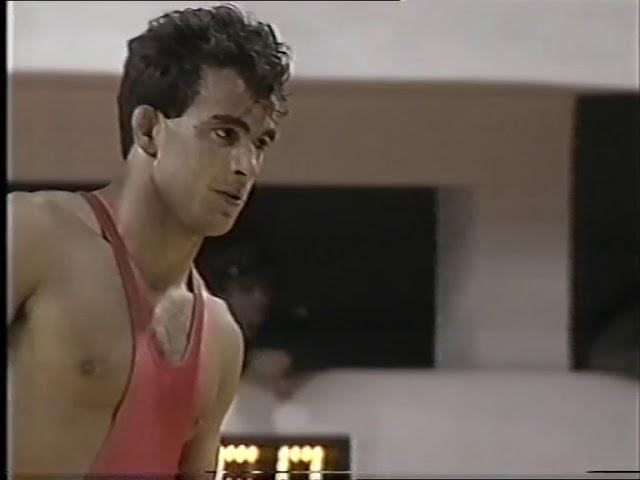 57 kg. Toni Tanchev (MKD) vs Bagavdin Umakhanov (RUS), Skopje 1992