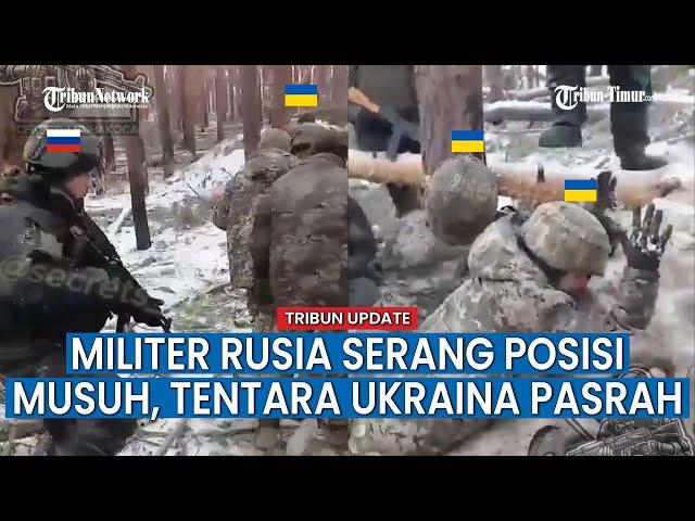 Wajah Pasrah Pasukan Ukraina Saat Ditangkap Tentara Rusia