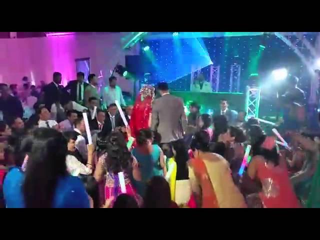 Dj Nav of Kudos Music Live at an Indian Wedding in the UK..!!