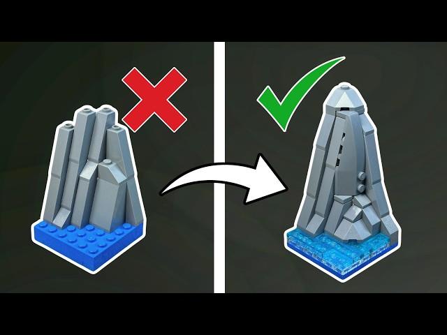 How To Improve Your Rockwork | LEGO MOC Tips & Tutorial