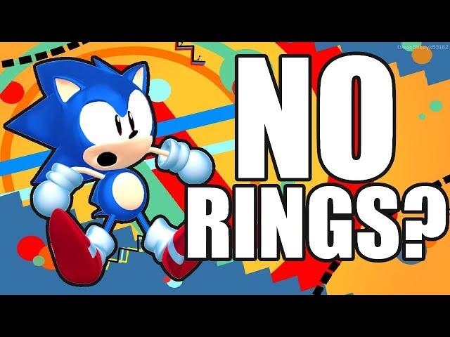 Can you beat Sonic Mania without collecting any Rings?