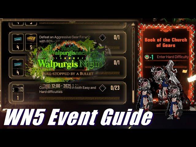 [Limbus Company] Church of Gears Event Guide | Walpurgisnacht 5