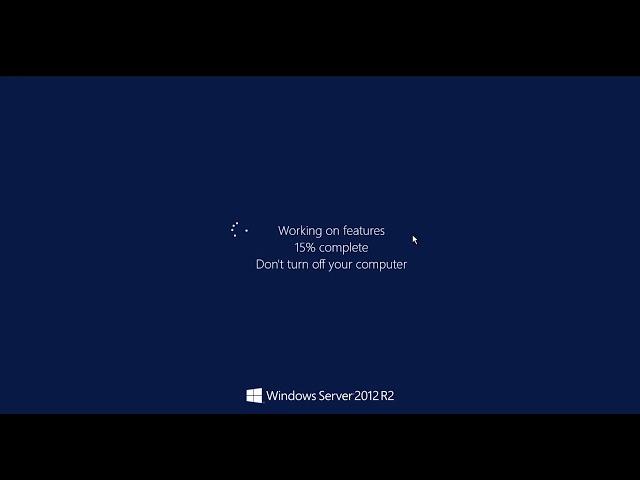 Server 2012 mode change from CORE to GUI