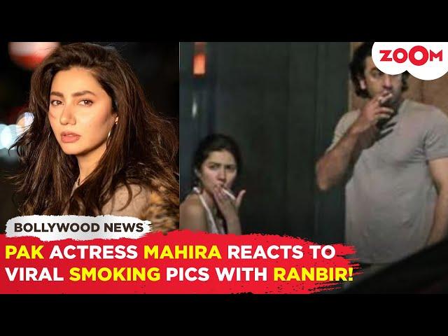 Pakistani Actress Mahira Khan's SHOCKING comment on her and Ranbir Kapoor's VIRAL smoking pics!