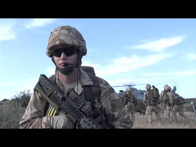 British Reserves Forces in Action