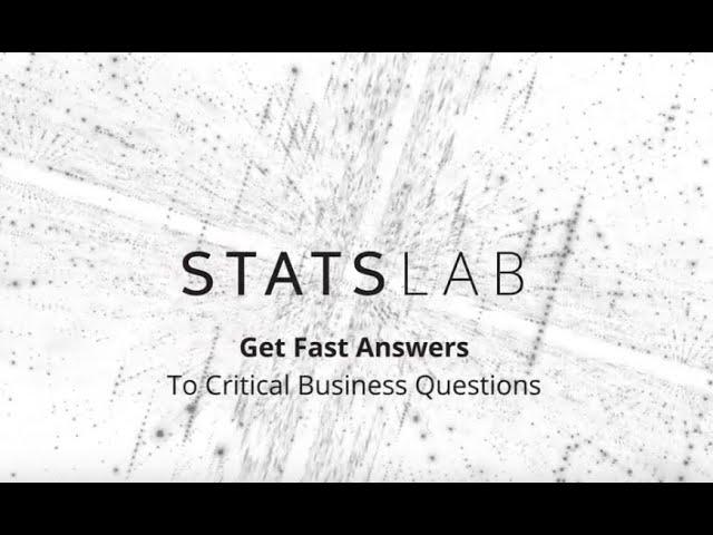 Statslab Short Promo Video