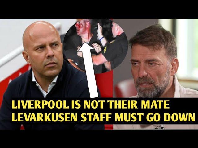  Klopp Condemns Leverkusen Staff for Attacking Liverpool Personnel After Champions League Victory