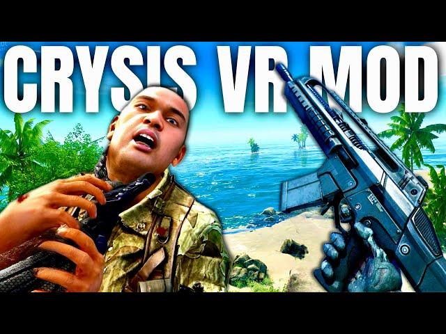 THIS COULD BE THE BEST VR MOD EVER! New Crysis VR Mod Gameplay