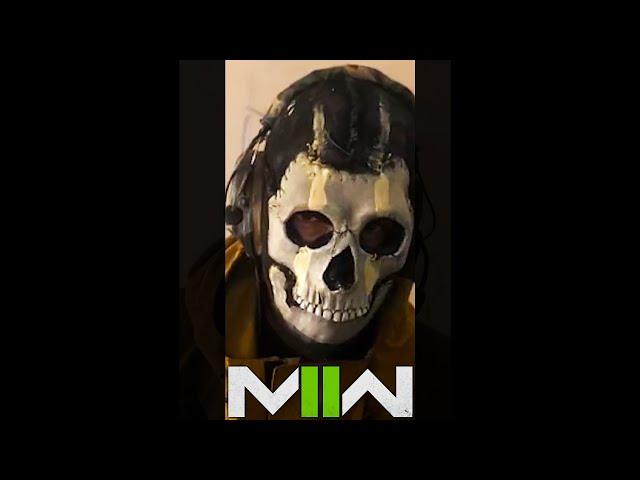 HOW GHOST'S MASK WAS CREATED IN COD MODERN WARFARE 2!