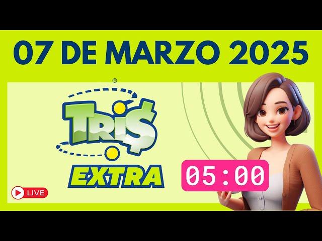 Resultado TRIS EXTRA DE LAS CINCO de Hoy 07 de Marzo 2025 