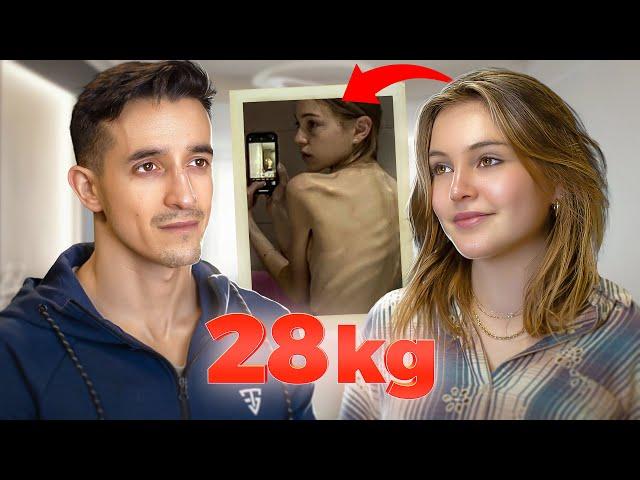 Elle pesait 28kg : son combat contre la maladie !