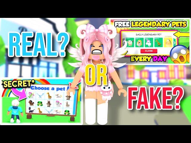 I Played FAKE Adopt Me Games And THIS HAPPENED.. (It Worked!)