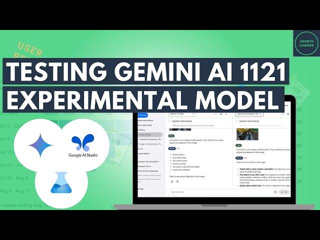 Testing Google DeepMind's Released Gemini Experimental Model 1121