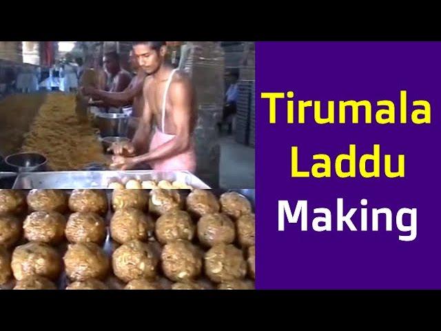 Tirumala Laddu Making Video........Om Namo Venkatesaya