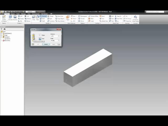 Inventor 2011 - Tool Post Cutting Tool