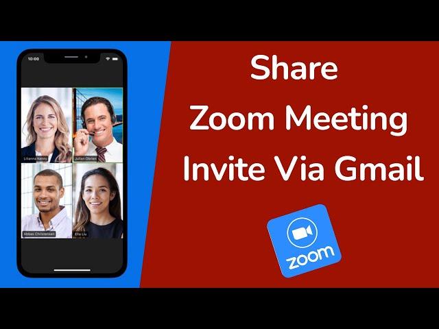 How to Share Zoom Meeting Invite Via Gmail?