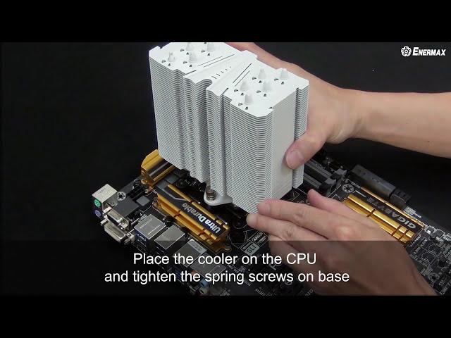 ENERMAX 101 | How to install ENERMAX ETS-T50 AXE Air CPU Cooler?