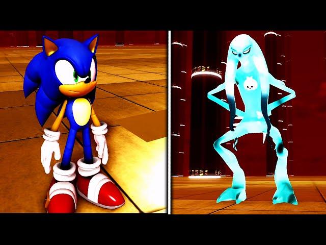 Sonic Universe RP How to Get Battle Sonic Badge And Frontiers Master Trial Badge All Coin Locations