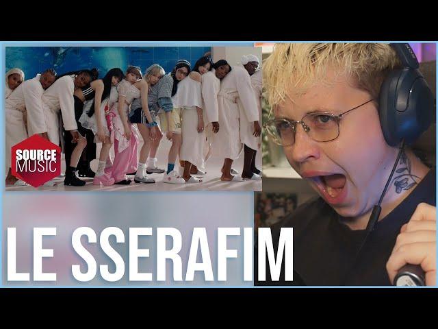 LE SSERAFIM (르세라핌) - CRAZY MV || REACTION